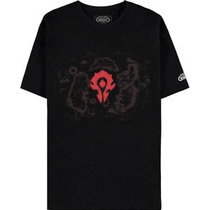 World Of Warcraft - Azeroth Horde - T-shirt - Zwart