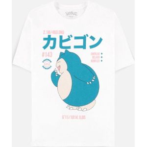 Pokémon - Relaxo - T-shirt - Wit