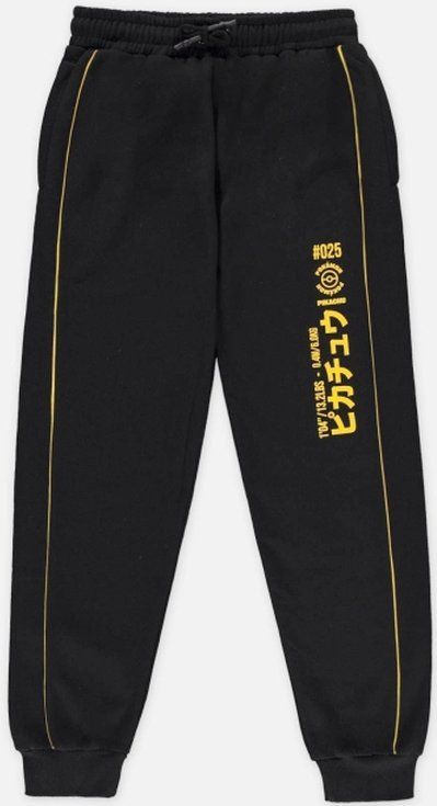 Pokémon - Pikachu Outline - Heren Trainingsbroeken - Zwart