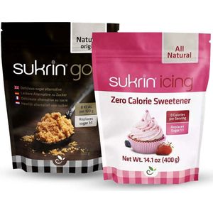 Sukrin Gold & Sukrin Icing combideal - suikervervanger voor diabetici