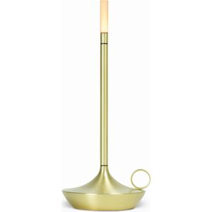 Graypants Wick Oplaadbaar Tafel Licht Goud USB C Ø12