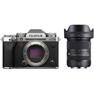 Fujifilm - X-T5 - Systeemcamera - Zilver - Sigma 18-50mm f/2.8