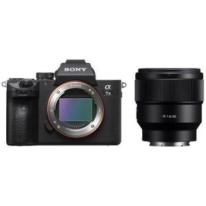 Sony Alpha A7 III systeemcamera + 85mm f/1.8