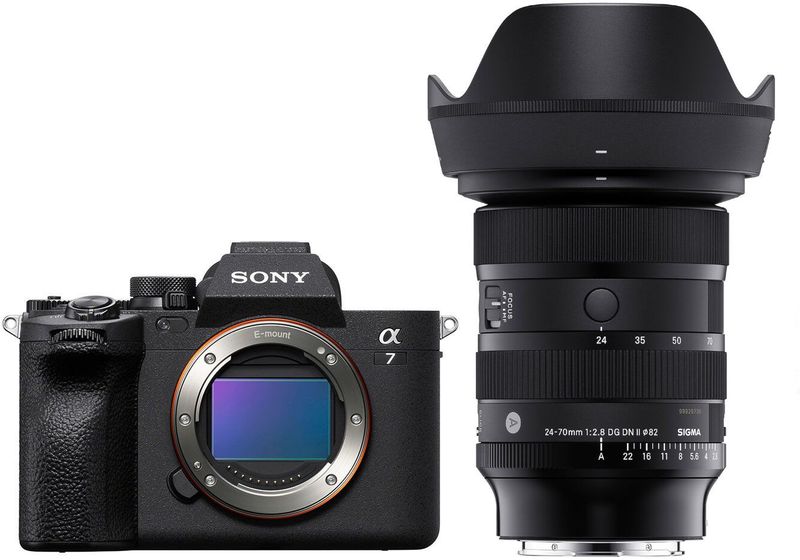 Sony Alpha A7 IV - Systeemcamera - Sigma 24-70mm II