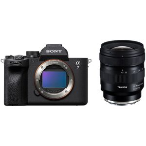Sony Alpha A7 IV systeemcamera + Tamron 20-40mm f/2.8