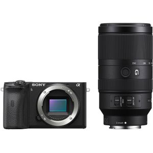 Sony Alpha A6600 systeemcamera Zwart + 70-350mm f/4.5-6.3 G