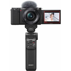 Sony - ZV-E10 - Vlogcamera - 16-50mm - Met GP-VPT2BT Grip
