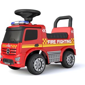 Happy Baby Loopauto Brandweer Rood