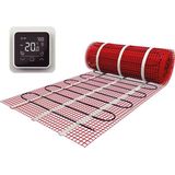 e-Heat Pro Mat (WiFi) - Set 8 m² / 1200 Watt, Elektrische Vloerverwarming