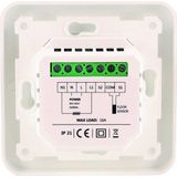 e-HEAT C16 WiFi Klokthermostaat C16-thermostaat (inbouw) | RAL 9010 Wit