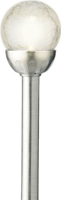Lumineo LED tuinlampjes instekers - 1x stuks- solar verlichting ronde bol - 30 cm - Tuinverlichting - Buitenverlichting