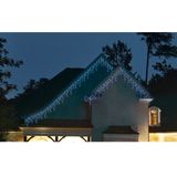 Lumineo ijspegelverlichting - 490 LED -helder wit - 20 m - 8 lichteffecten - kerstverlichting