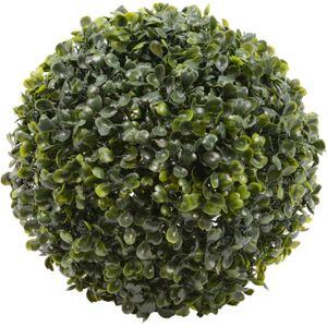 Everlands Buxus bol kunstplant - D36 cm - groen - kunststof