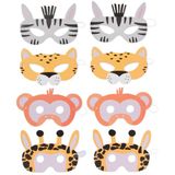 HEMA Papieren Maskers - 8 Stuks