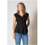 LOVE2WAIT - Zwangerschapstop - Mouwloos - Tencelmix - Ronde Hals