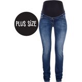 Love2Wait Zwangerschapsbroek Sophia - Plus Size - Stone Wash
