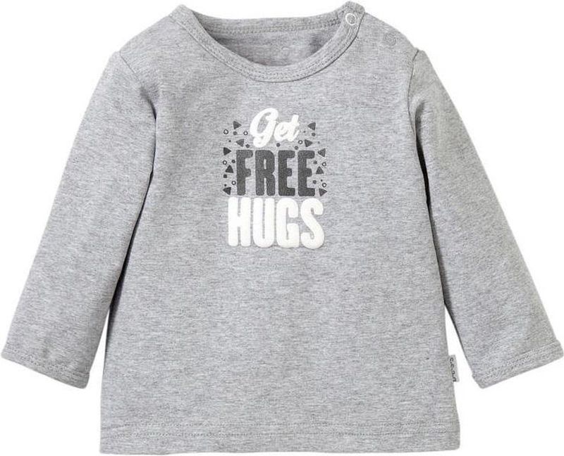 Bess longsleeve it's free hugs day grey