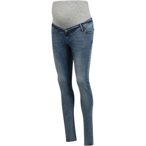 LOVE2WAIT Low Waist Skinny Zwangerschapsjeans met Biologisch Katoen Lichtblauw