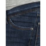 LOVE2WAIT Low Waist Skinny Zwangerschapsjeans met Biologisch Katoen Donkerblauw