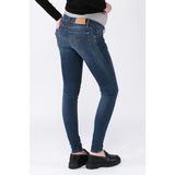 LOVE2WAIT Low Waist Skinny Zwangerschapsjeans met Biologisch Katoen Donkerblauw