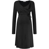 LOVE2WAIT Zwangerschaps- en Voedingsjurk Zwart