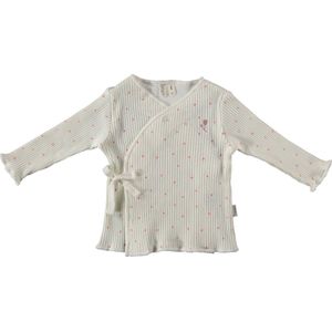 B.E.S.S - Longsleeve - Meisjes - V-hals - Lange Mouwen - Stippenprint