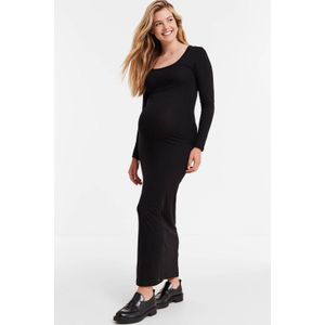 Jerseyjurken - Effen - Viscose - 7/8 Lengte - Lange Mouw