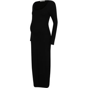 Jerseyjurken - Effen - Viscose - 7/8 Lengte - Lange Mouw