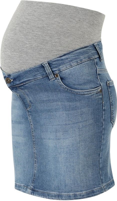 LOVE2WAIT - Spijkerrok - Medium Blauw - Denim - 5-Pocket Ontwerp