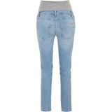 LOVE2WAIT Straight Fit Zwangerschapsjeans Light Wash