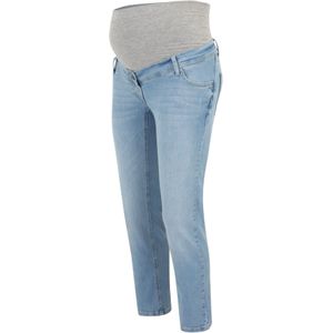 LOVE2WAIT Straight Fit Zwangerschapsjeans Light Wash