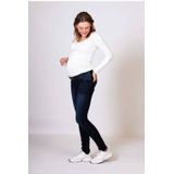 LOVE2WAIT Low Waist Zwangerschapsjeans Dark Wash