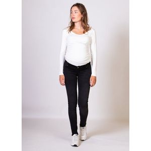 L2W zwangerschapsjeans Emerald skinny Charcoal