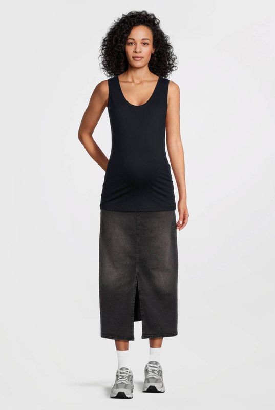 Zwangerschapstop - Effen - Jersey - Mouwloos - Slanke Pasvorm