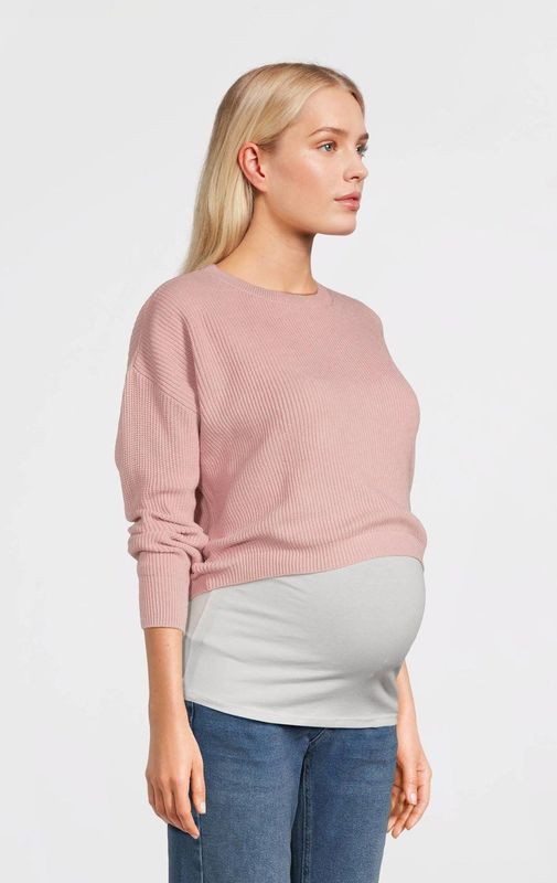LOVE2WAIT - Crop Top - Zwart - Viscosemix - Ronde Hals