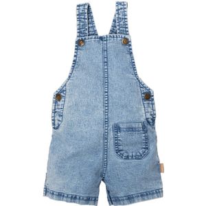 BESS Salopette short jog denim Stone wash maat 62