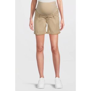 LOVE2WAIT Korte Broek - Zandkleur - Viscose met Elastaan - Handige Zakken