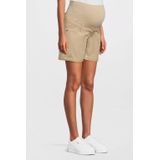 LOVE2WAIT Korte Broek - Zandkleur - Viscose met Elastaan - Handige Zakken