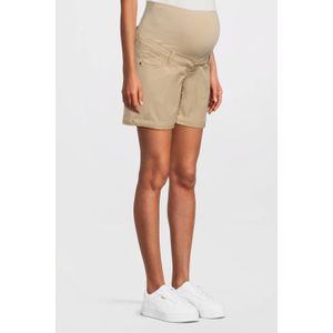 LOVE2WAIT Korte Broek - Zandkleur - Viscose met Elastaan - Handige Zakken