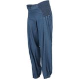 LOVE2WAIT - Jeans - Blauw Denim - Zwangerschapsbroeken - Tapered - High Waist - 7/8 Lengte