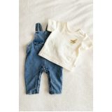BESS regular tuinbroek blauw