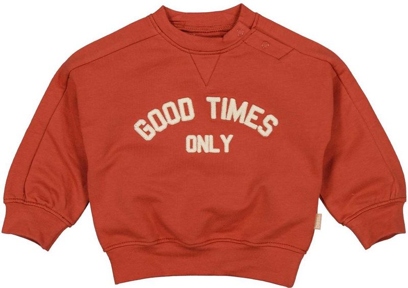 BESS - Sweater - Zacht Sweatkatoen - Lange Mouwen - Ronde Hals