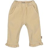 BESS corduroy flared flared broek beige