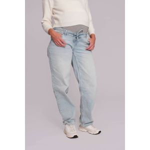 LOVE2WAIT - Tapered Jeans - Light Blue Denim - Zwangerschapskleding