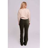 LOVE2WAIT - Broek - Rechte Pasvorm - Hoge Taille - Stretchkatoen
