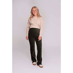 LOVE2WAIT - Broek - Rechte Pasvorm - Hoge Taille - Stretchkatoen