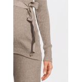 LOVE2WAIT - Longsleeve - Zacht Acryl Polyester en Viscose - Met Ceintuur en Ribgebreid Ontwerp