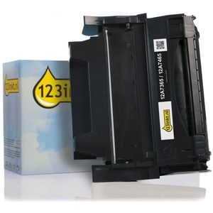 Lexmark 12A7365 / 12A7465 toner zwart extra hoge capaciteit (123inkt huismerk)