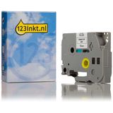 Brother - TZe-231 - Tape - Zwart op Wit - 12 mm breed - 8 meter