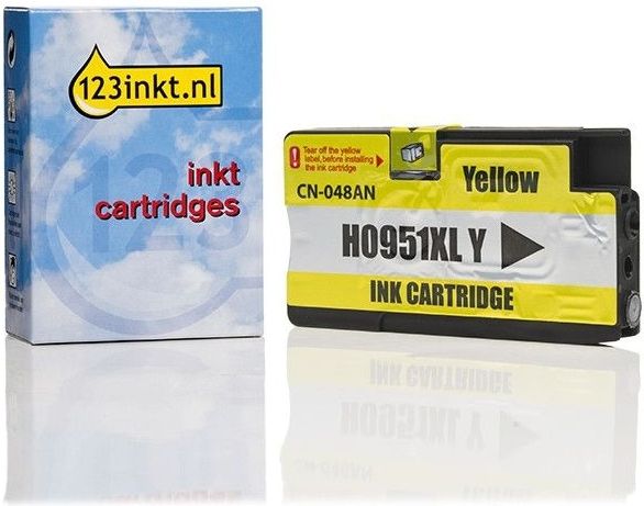 Huismerk - Cartridge - Geel - Hoge Capaciteit - Inhoud 26ml